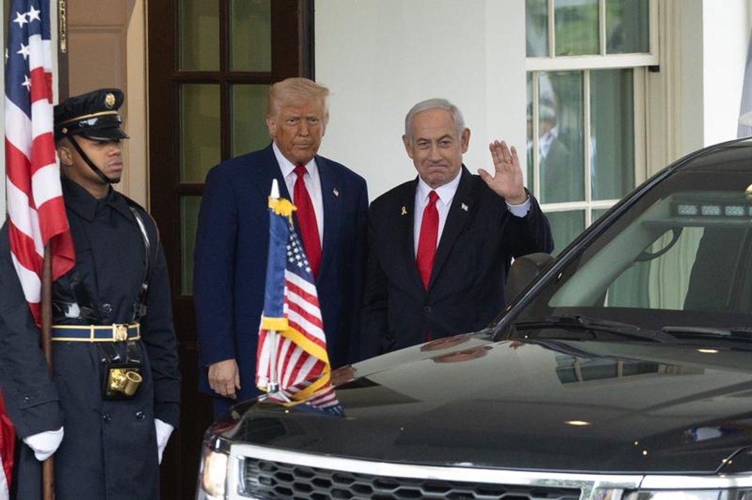 Donald Trump y Benjamin Netanyahuconfirmaron un nuevo encuentro en la Casa Blanca 