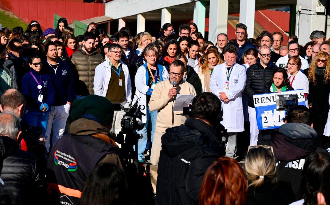 Crisis en el Hospital Garrahan- ldquoSeguimos esperando una propuesta seria y un gesto de respetordquo