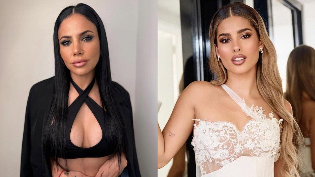 Las laacutegrimas de Romina Uhrig por la aparicioacuten de un video con el ex de Juli Poggio en una bantildeera