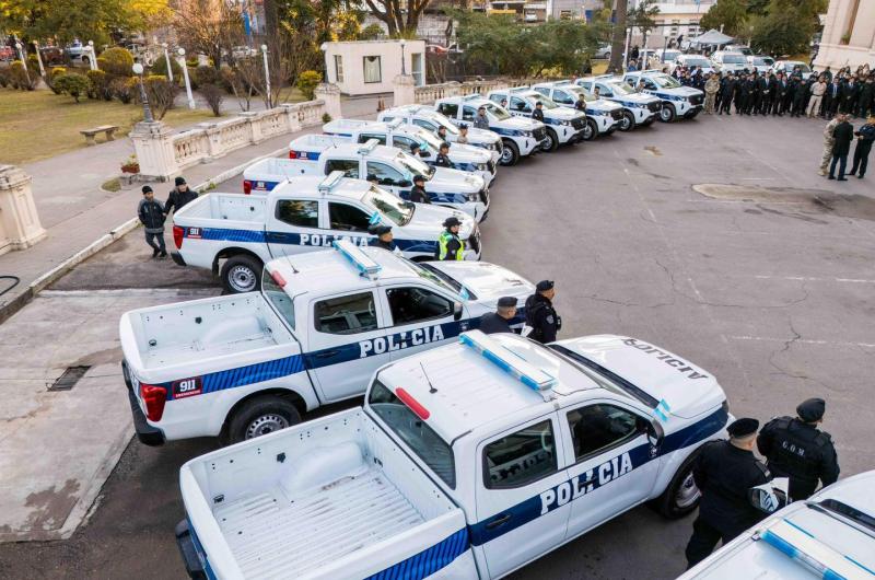 Sadir entregoacute 14 moacuteviles para fortalecer el plan de seguridad