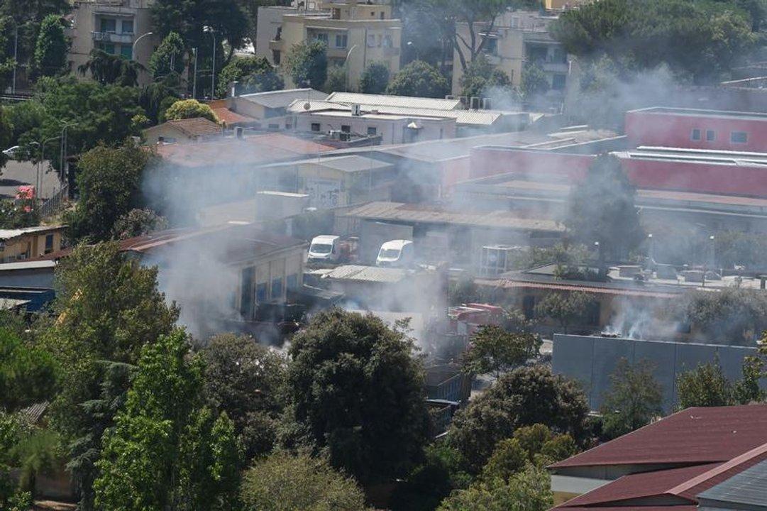 Al menos 30 heridos tras la explosioacuten de una estacioacuten de servicio en Roma