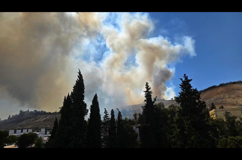 Un incendio se originoacute cerca del palacio presidencial sirio