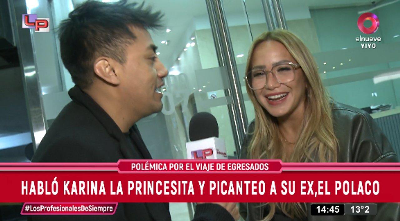 La filosa ironiacutea de Karina sobre El Polaco como padre acompantildeante- ldquoClaramente yo no iriacuteardquo