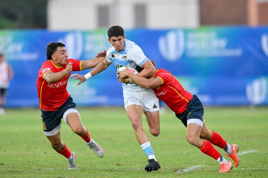 Los Pumitas remontaron un 7-30 y vencieron a Espantildea en el Mundial Sub-20