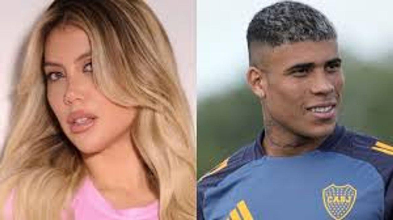 Wanda Nara y Ayrton Costa- la pareja se habriacutea mostrado con amigos del futbolista