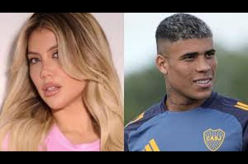 Wanda Nara y Ayrton Costa- la pareja se habriacutea mostrado con amigos del futbolista