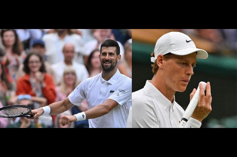 Djokovic y Sinner pisan fuerte y lideran el camino a los octavos del Grand Slam