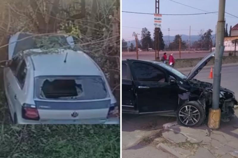 Numerosos accidentes viales con algunos conductores alcoholizados