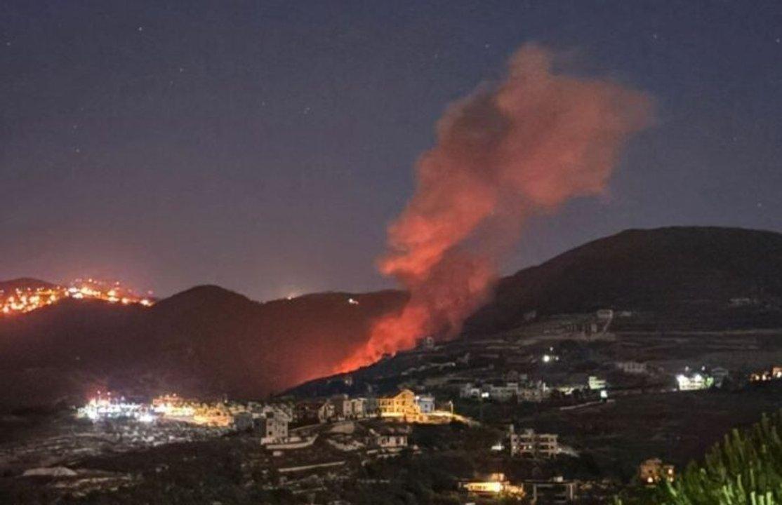Israel lanzoacute ataques aeacutereos contra el este y el sur de Liacutebano