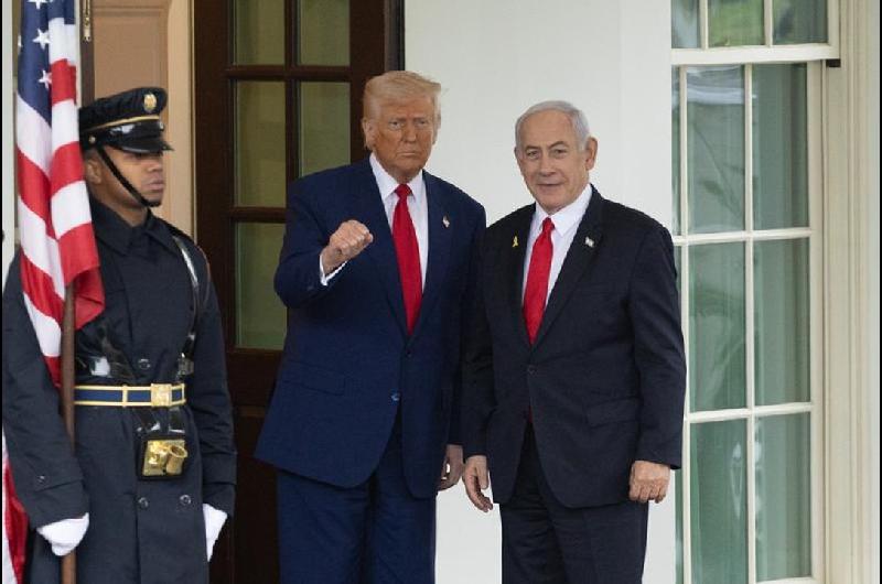 Netanyahu y Trump se reunieron en Washington para avanzar hacia la paz en Medio Oriente
