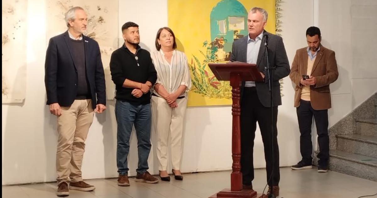Inauguraron la 11ordm edicioacuten de la muestra de Artes Visuales del Premio Ledesma