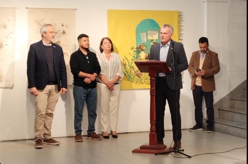 Inauguraron la 11ordm edicioacuten de la muestra de Artes Visuales del Premio Ledesma