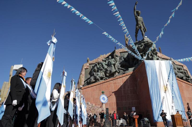 Desde  Humahuaca Sadir llamoacute a trabajar por una Patria unida