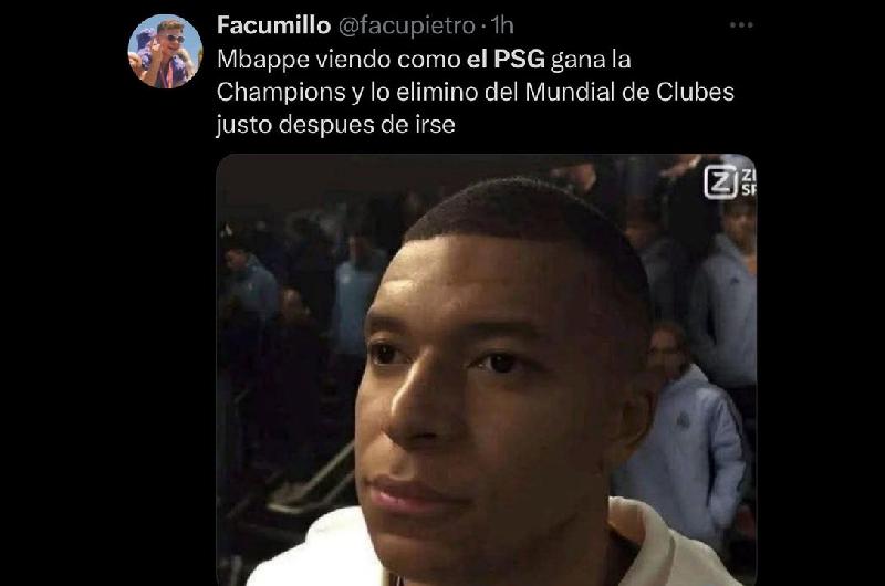 Los memes tras la goleada del PSG al Real Madrid en el Mundial de Clubes