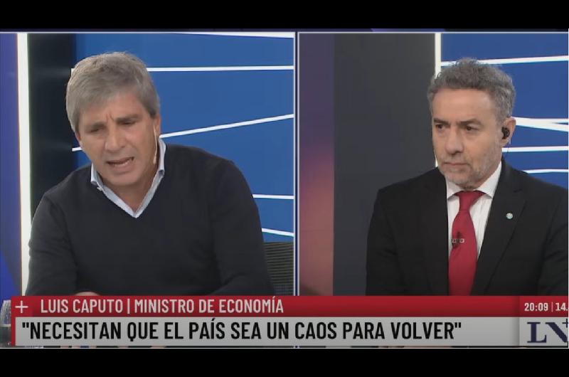 La contundente respuesta de Caputo a Cristina por la deuda y el inesperado elogio a Macri