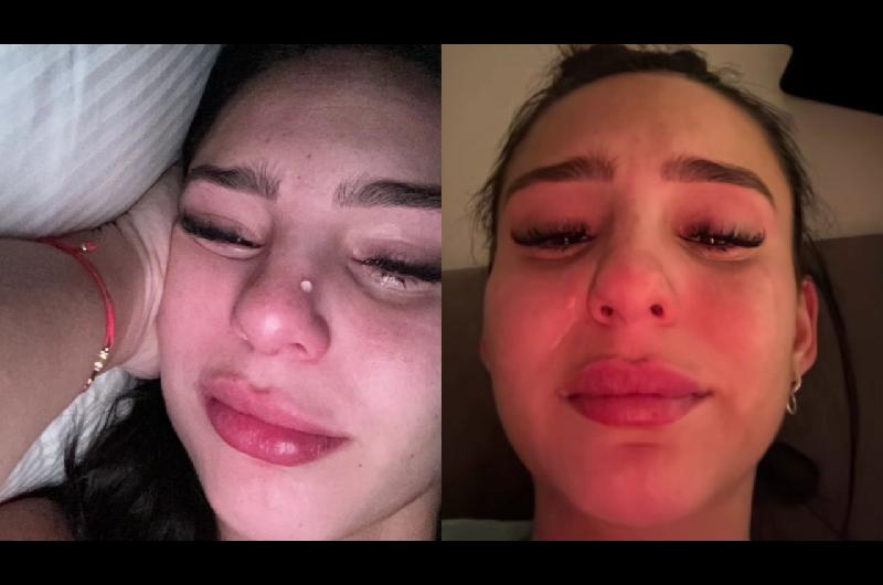 Juanita Tinelli publicoacute un emotivo video suyo llorando y las redes estallaron 