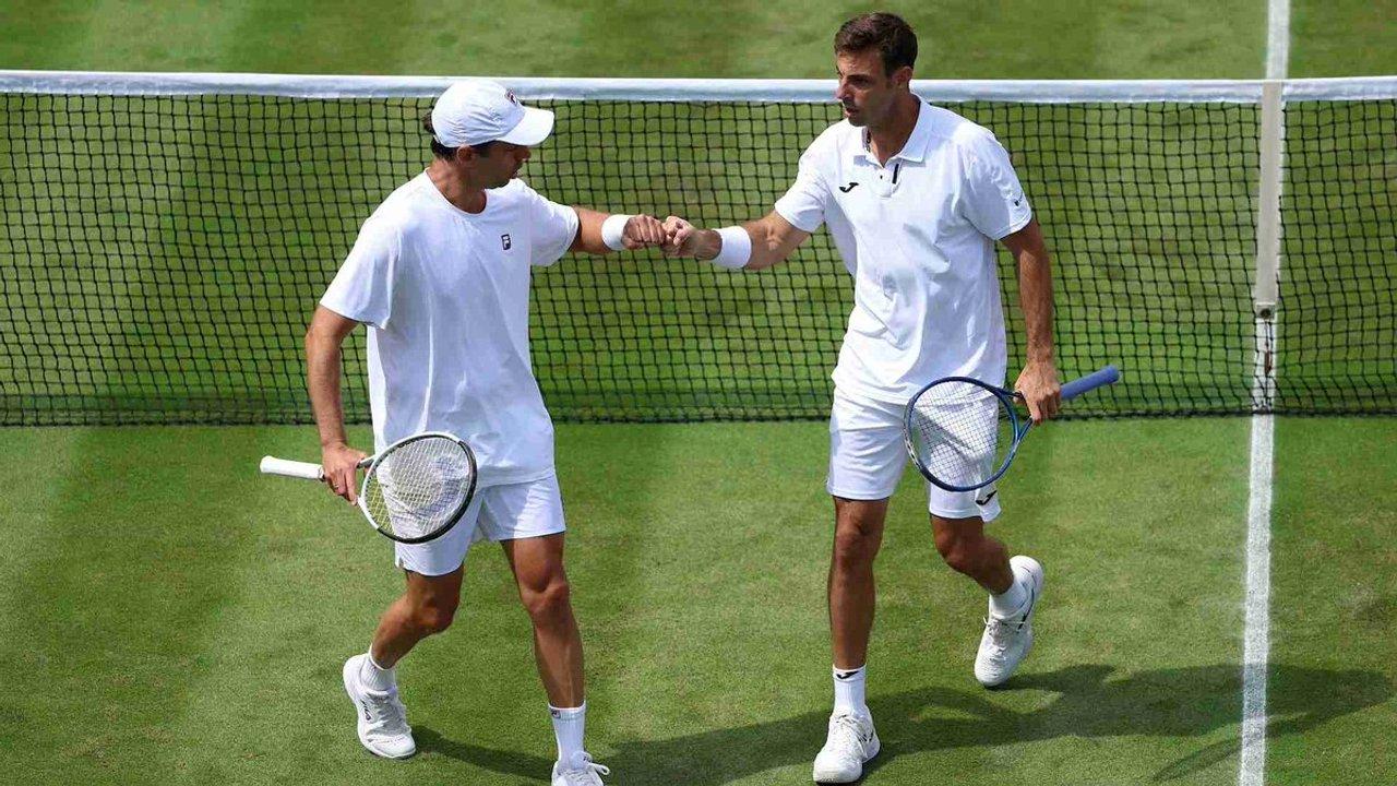 El argentino Zeballos y su dupla Granollers van por la final en Wimbledon