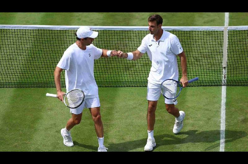 El argentino Zeballos y su dupla Granollers van por la final en Wimbledon