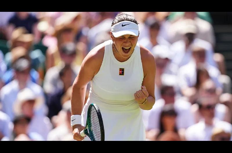 Batacazo histoacuterico en Wimbledon- la increiacuteble hazantildea de Anisimova que eliminoacute a la Ndeg1 y va por el tiacutetulo