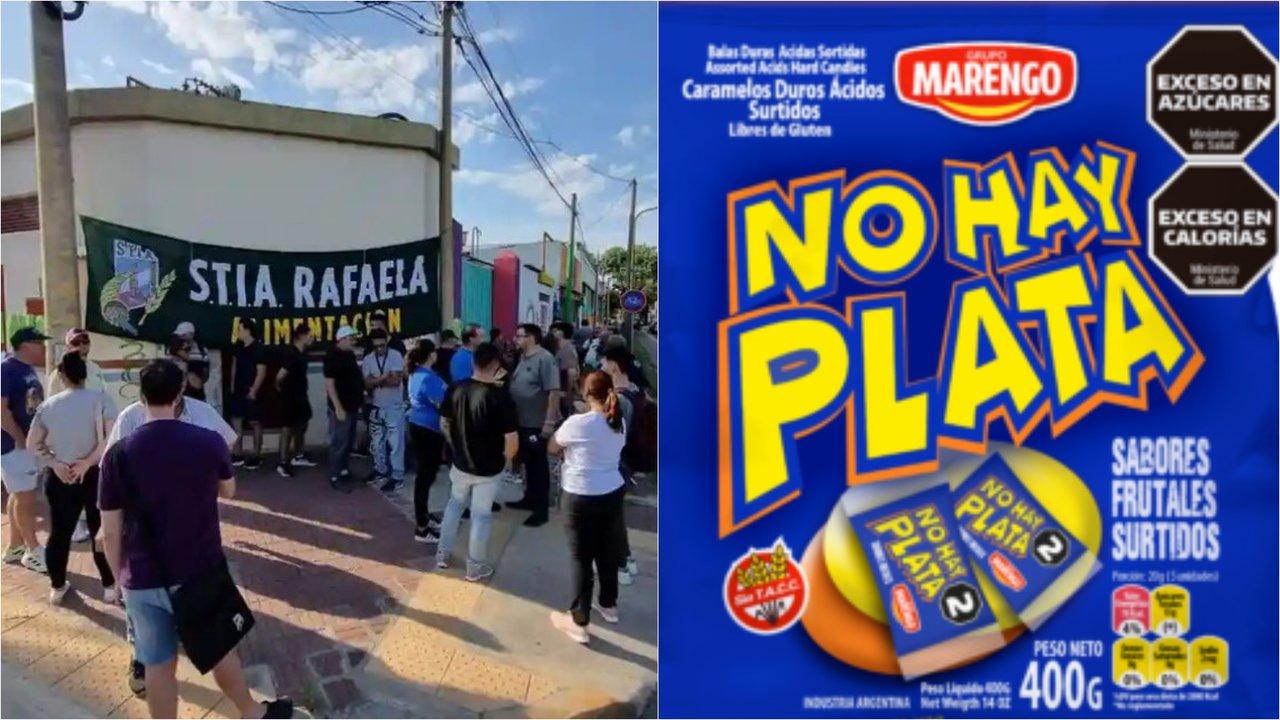 No hay plata ni para caramelos