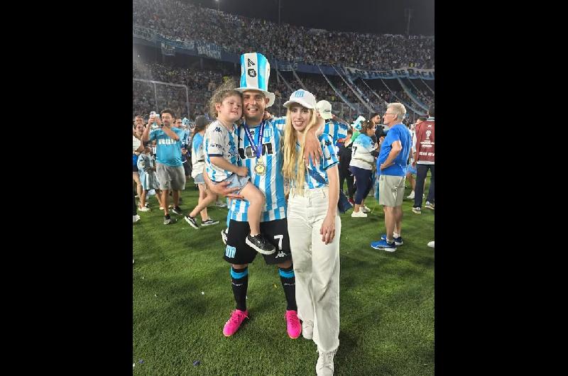 La implacable defensa de la mujer de Maxi Salas a la dirigencia de Racing- ldquoLes dejoacute 9 palos limpiosrdquo