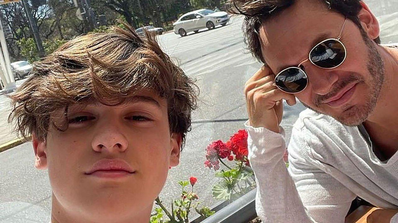 El inesperado y conmovedor mensaje del hijo de Vicuntildea y Pampita en defensa de su papaacute