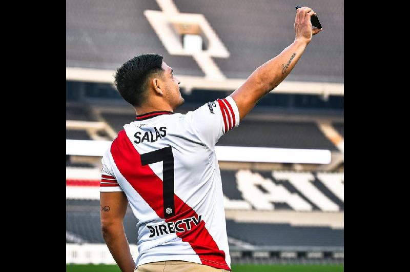River presentoacute a Maximiliano Salas- se pone la banda y se mete en la lista para el estreno
