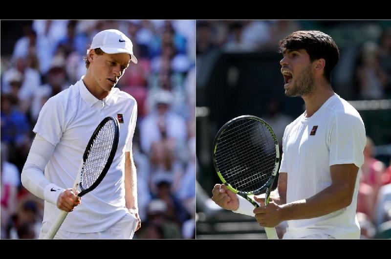 Sinner y Alcaraz se enfrentan en la gran final de Wimbledon
