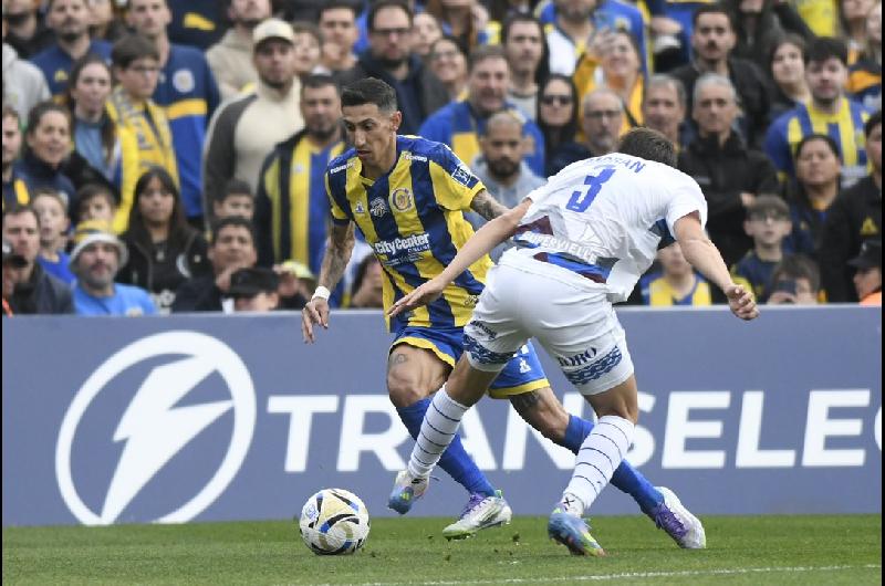 Con gol de Di Mariacutea Rosario Central igualoacute con Godoy Cruz en el retorno del campeoacuten del mundo a la Argentina