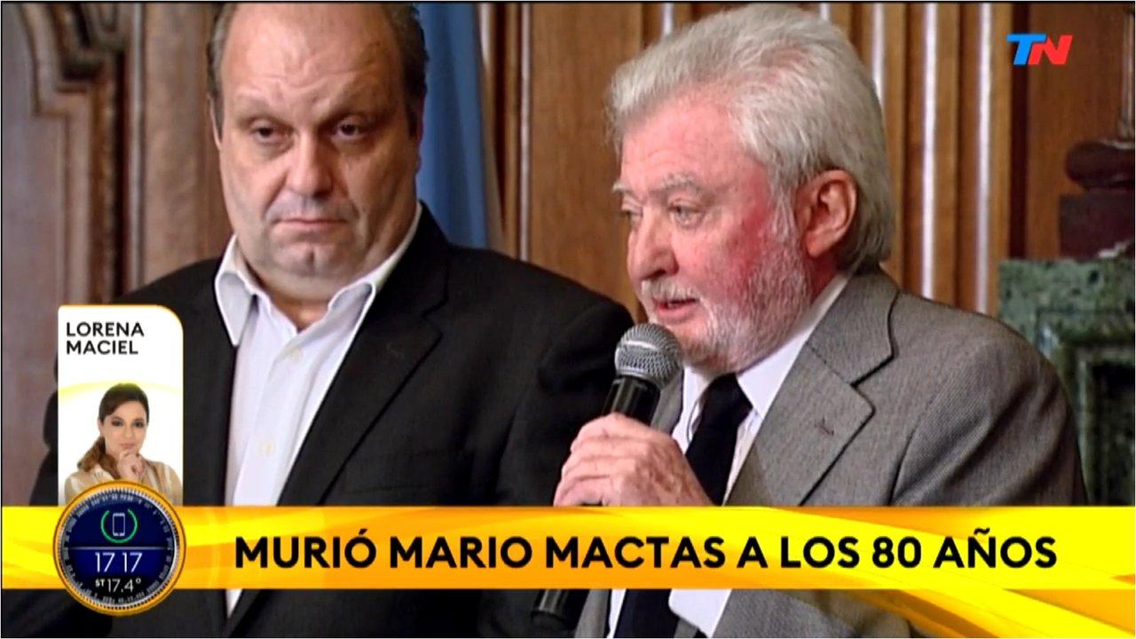 No me lo esperaba- la conmovedora despedida de los compantildeeros de Mario Mactas