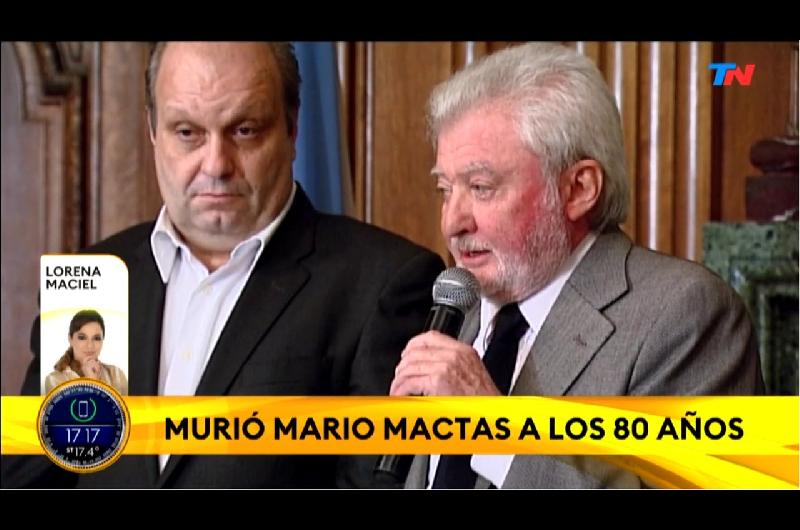 No me lo esperaba- la conmovedora despedida de los compantildeeros de Mario Mactas