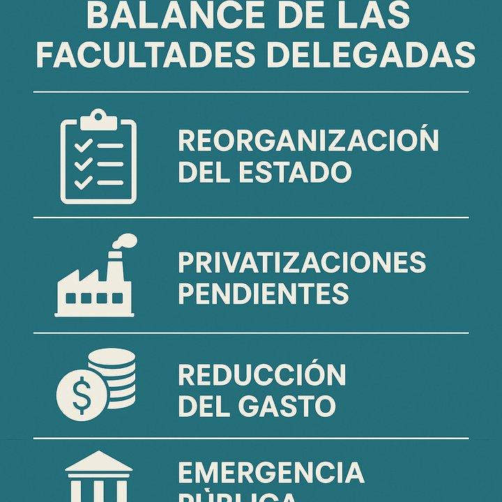 Un antildeo de Facultades Delegadas- Queacute se hizo y queacute falta privatizaciones sin avances
