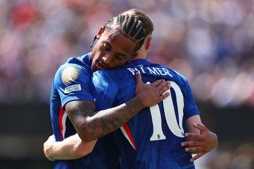 Asistencia de Cole Palmer y definicioacuten de Joao Pedro- asiacute fue el tercer gol del Chelsea al PSG