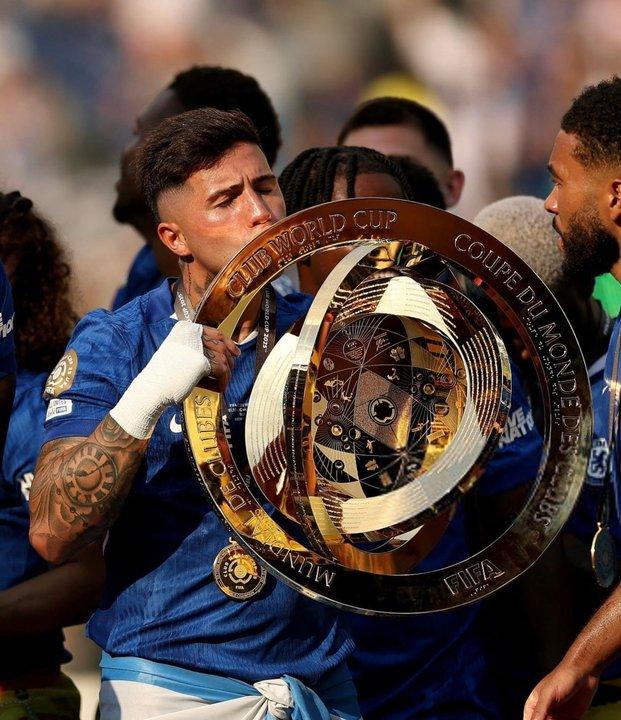 Enzo Fernaacutendez y una racha perfecta- ganoacute todas las finales internacionales que disputoacute