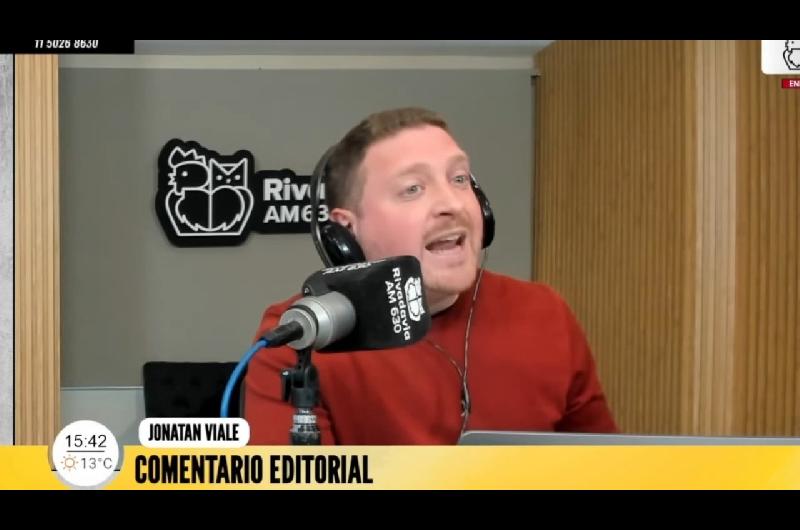 Jonatan Viale- ldquoiquestUstedes creen que Villarruel piensa renunciar con estos ataquesrdquo