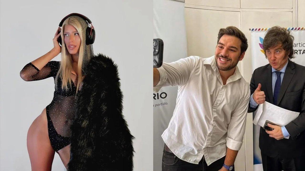 Una ex Gran Hermano confirmoacute su romance con un poliacutetico libertario