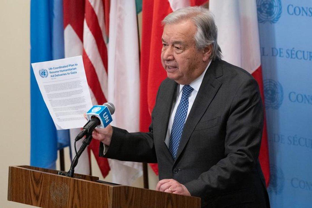 Guterres estaacute preocupado por la violencia persistente en el sur de Siria 