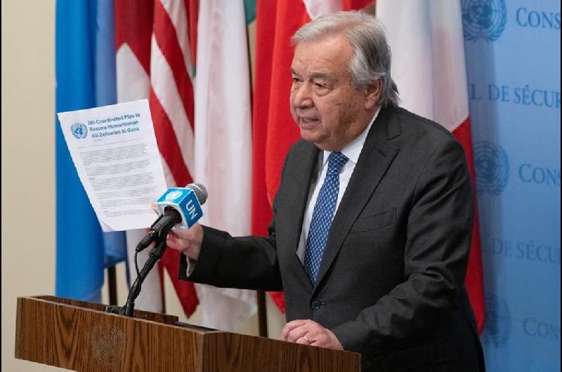 Guterres estaacute preocupado por la violencia persistente en el sur de Siria 
