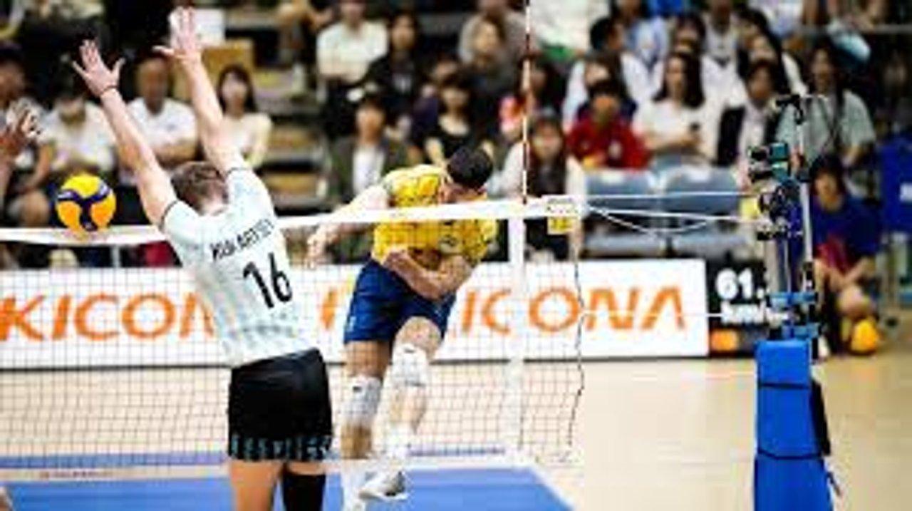 VNL- la seleccioacuten argentina cayoacute ante Brasil en el inicio de la tercera semana