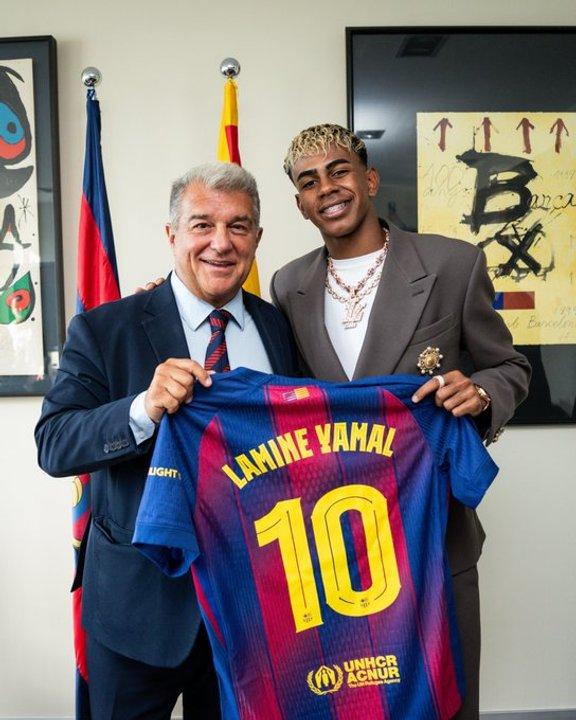 La presentacioacuten sontildeada de Lamine Yamal- el heredero de la 10 de Messi y la promesa que ilusiona a todos