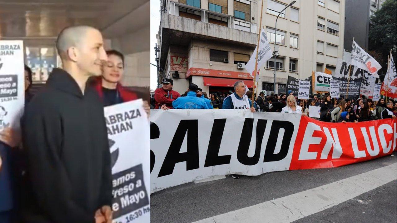 ldquoLa salud de los chicos no se puede discutirrdquo- Juan Minujiacuten asistioacute al Hospital Garrahan y mostroacute su apoyo