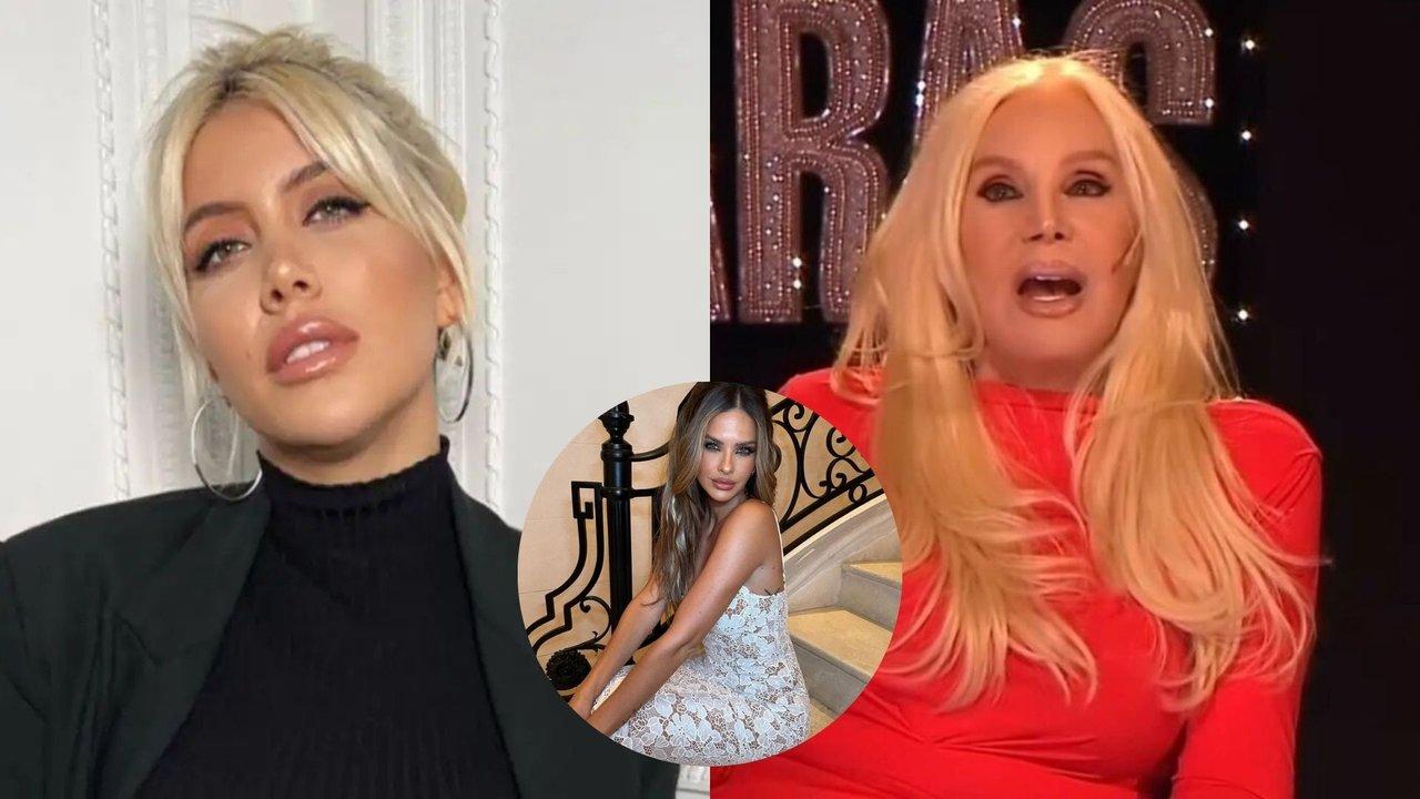 iquestWanda Nara y Susana Gimeacutenez peleadas por la China Suaacuterez- Puso el grito en el cielo