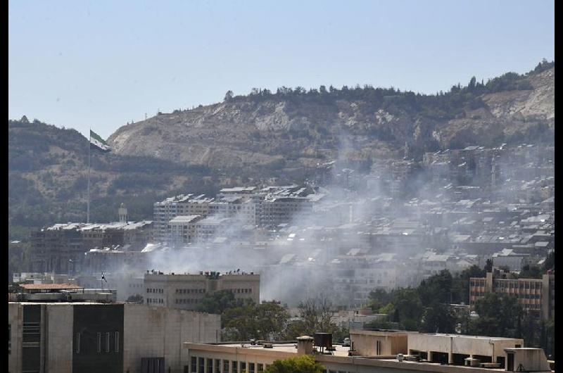 Afganistaacuten y Siria condenaron los ataques de Israel sobre Damasco y Sweida