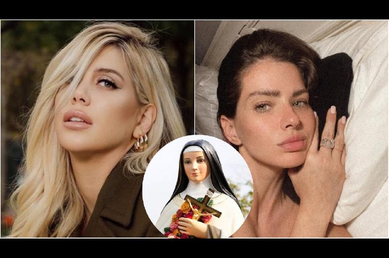 La China Suaacuterez le contestoacute a Wanda Nara con una frase de Santa Teresita