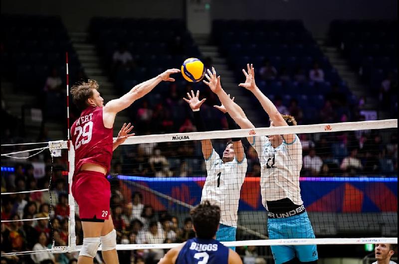 VNL- la seleccioacuten argentina de voacuteley cayoacute con Estados Unidos y se quedoacute sin chances de avanzar a los playoffs