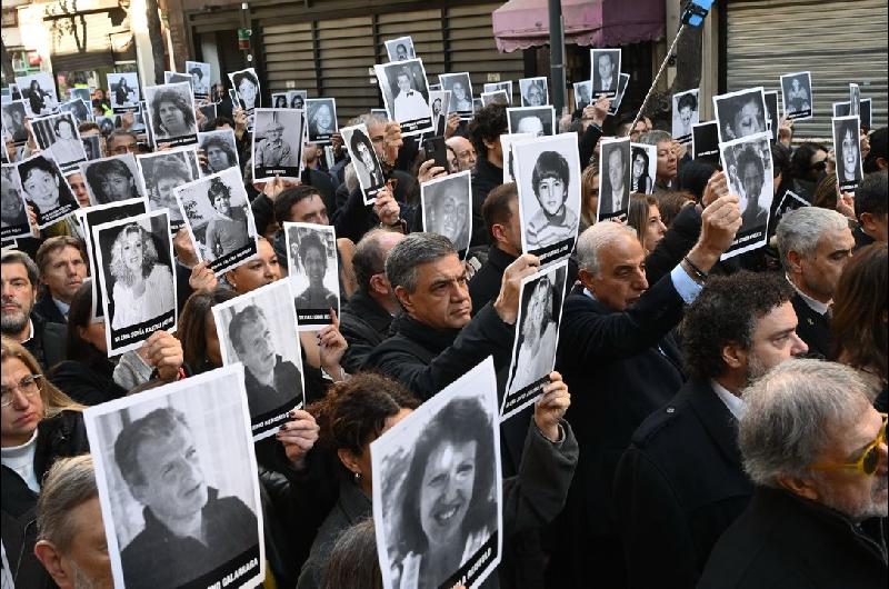Jorge Macri en el acto de AMIA- ldquoMe duele la impunidad es una herida que no cierrardquo