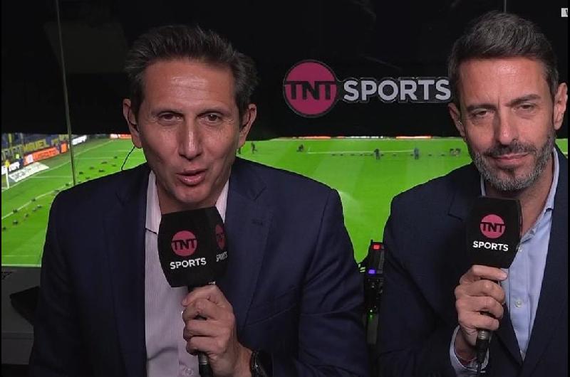  Insoacutelito blooper en TNT Sports en VIVO- el audio de Boca vs Unioacuten se ldquocongeloacuterdquo en pleno entretiempo