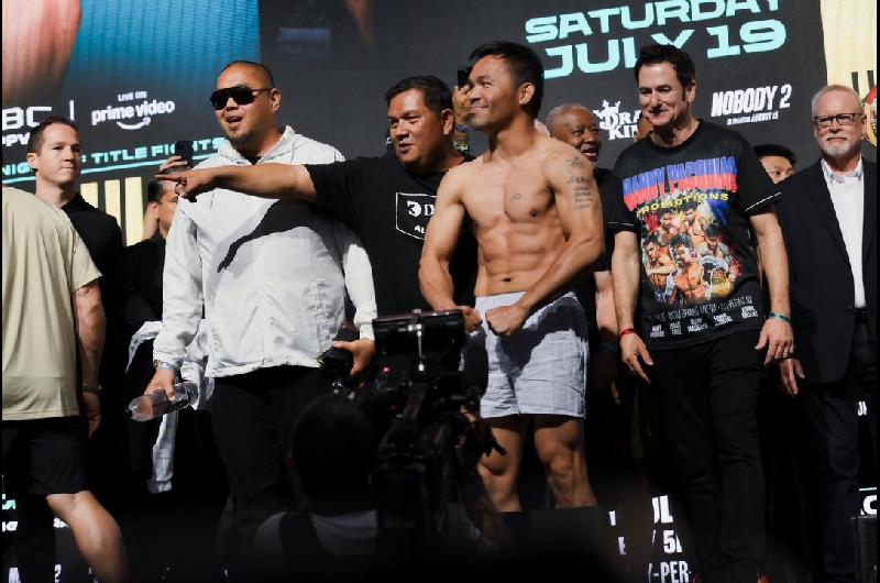 A queacute hora pelea Manny Pacquiao- la guiacutea completa para ver el combate de esta noche