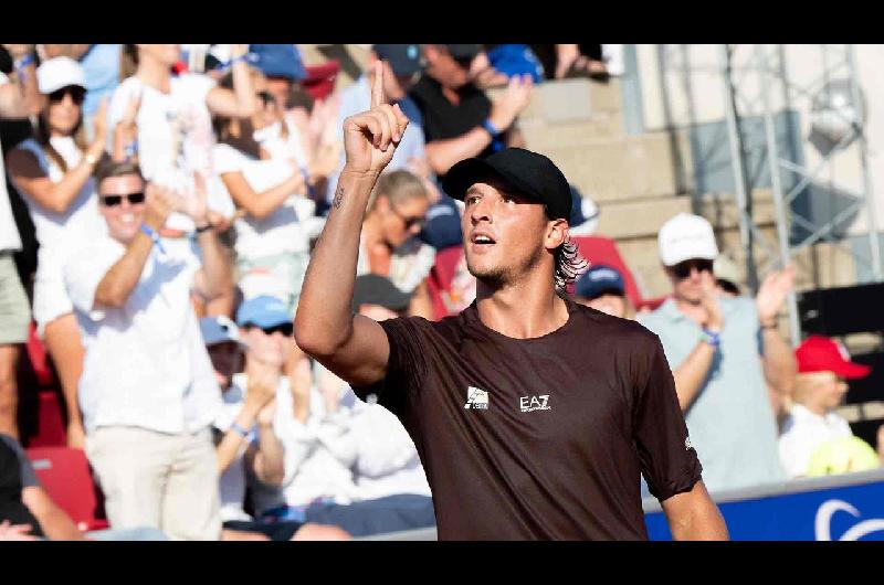 Darderi se quedoacute con el tiacutetulo en el ATP de Bastad tras superar a De Jong