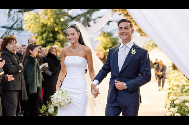 Oriana Sabatini mostroacute imaacutegenes exclusivas de su boda con Paulo Dybala